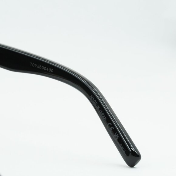 Saint Laurent SL537 PALACE 001 Sunglasses Black Shield Frame, Black Lenses - Picture 7 of 11